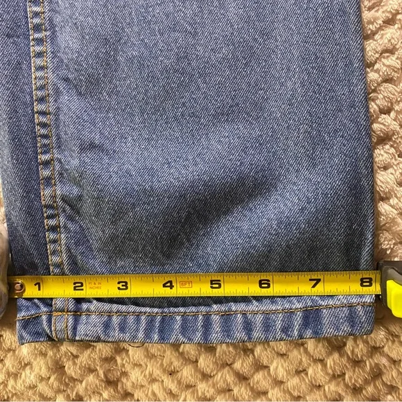 John Blair Jeans Adult 34 Blue Straight Leg Mens Casual 34x32 Cotton - Picture 5 of 16